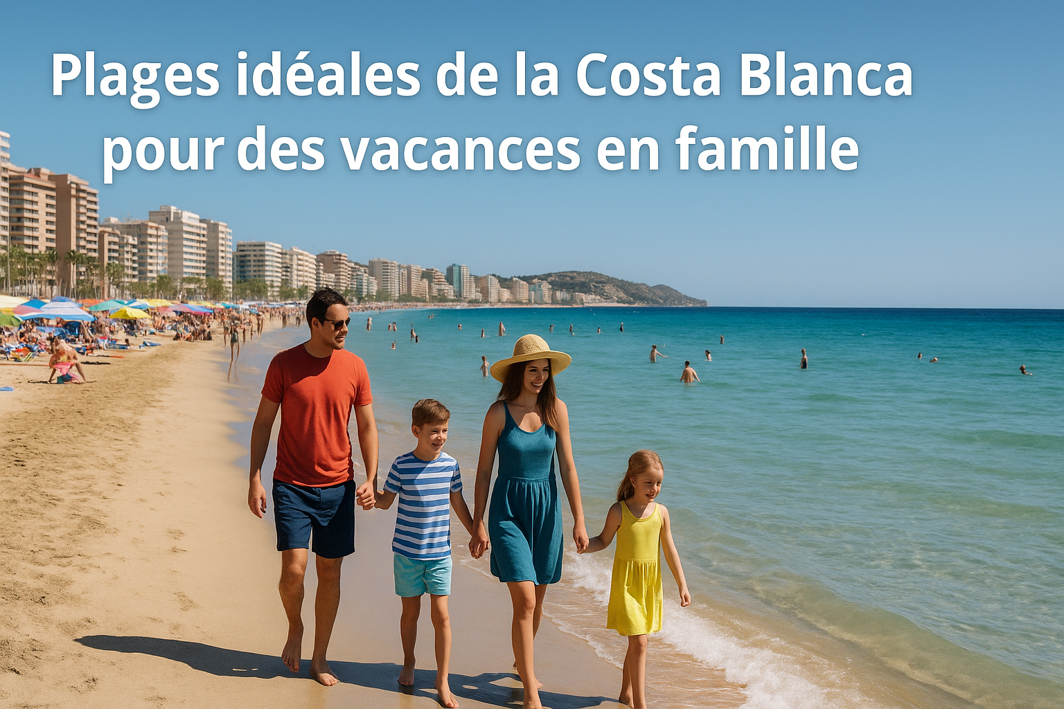 Plages idéales de la Costa Blanca pour des vacances en famille