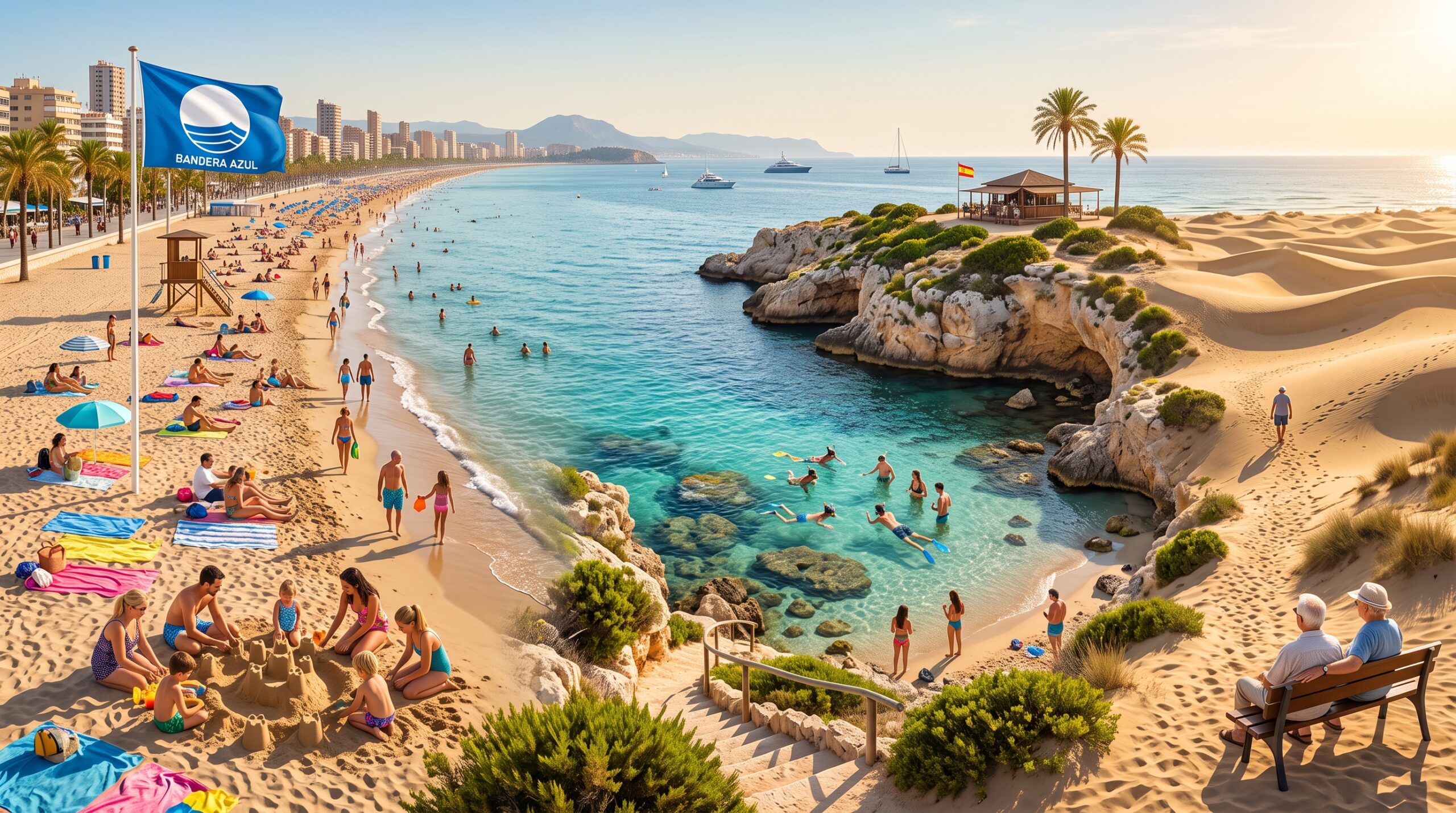 Les plus belles plages de la région de Valence : criques, dunes et plages urbaines